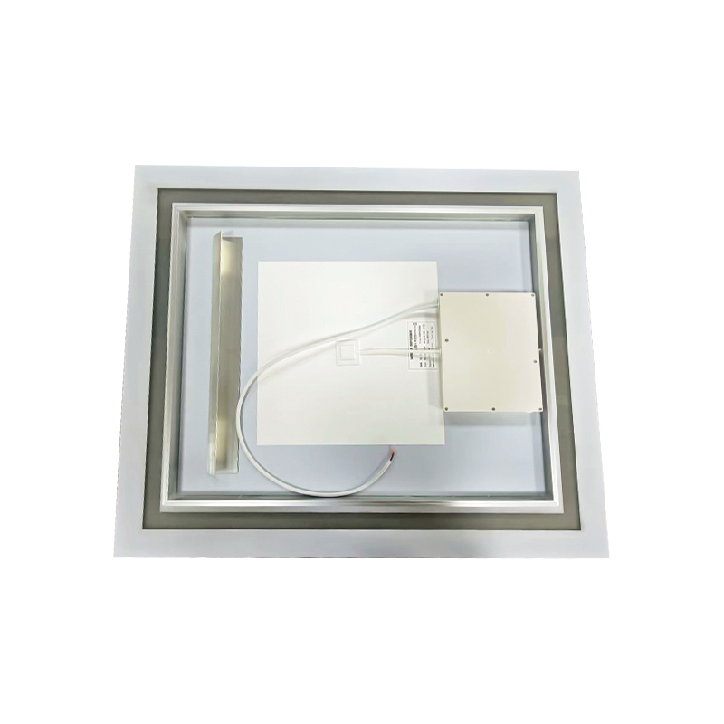 Kupaonsko ogledalo s LED pametnim zatamnjivanjem i pozadinskim osvjetljenjem od aluminijskog okvira